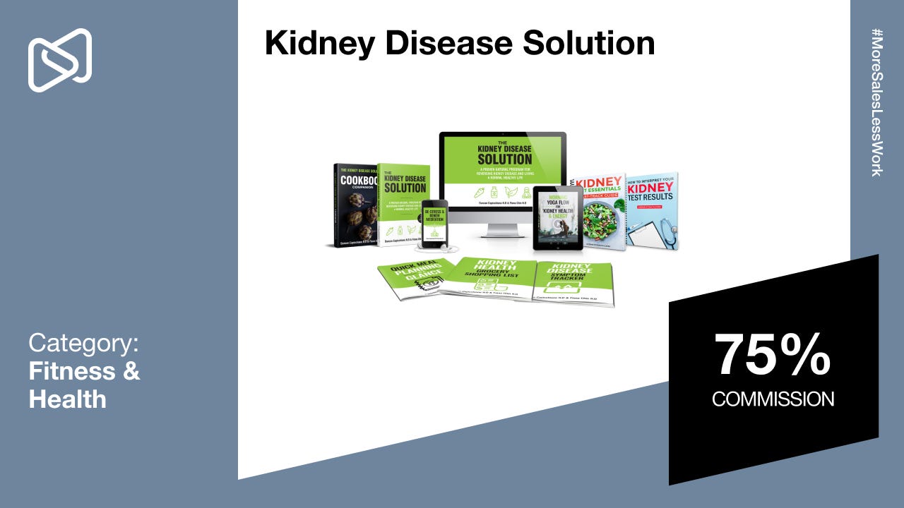 Kidney Disease Solution on Digistore24