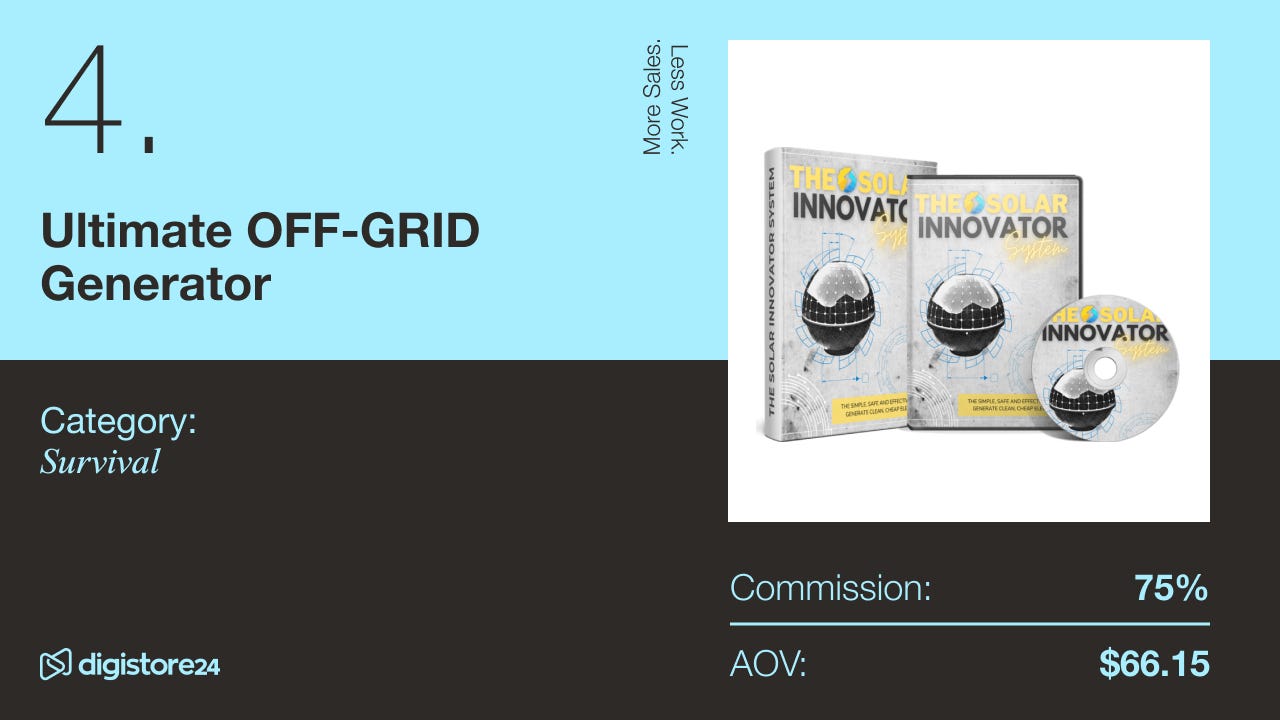 Ultimate OFF-GRID Generator Digistore24