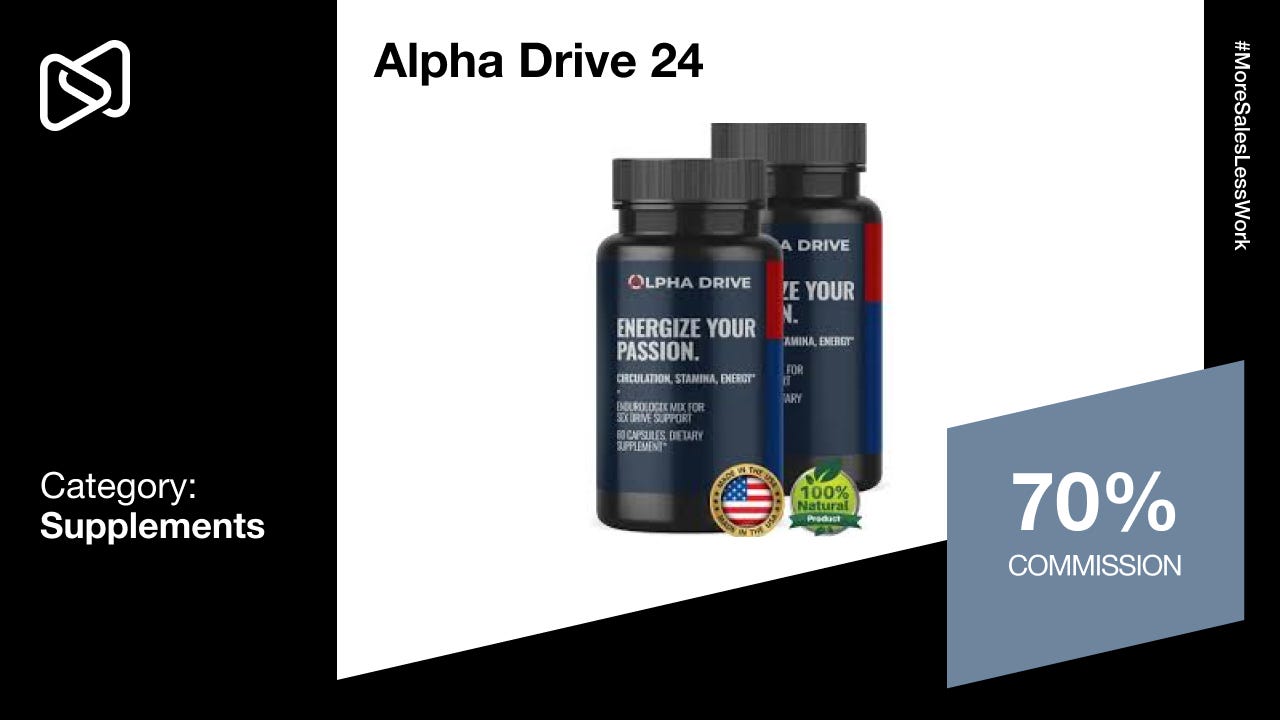 Alpha Drive 24 on Digistore24