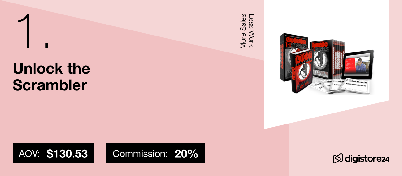 Unlock the Scrambler Digistore24