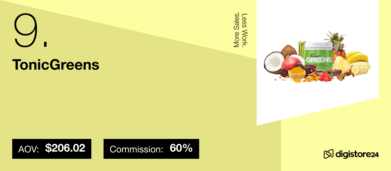 TonicGreens Digistore24