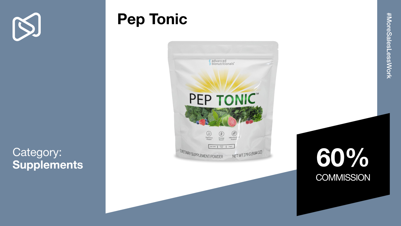 Pep Tonic on Digistore24