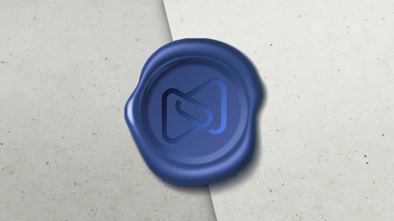 Ein Wachssiegel mit Digistore24-Logo