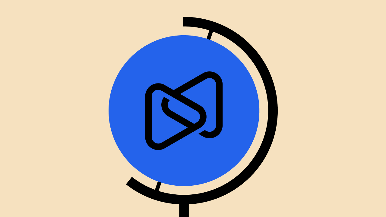 Ein Globus mit Digistore24-Logo