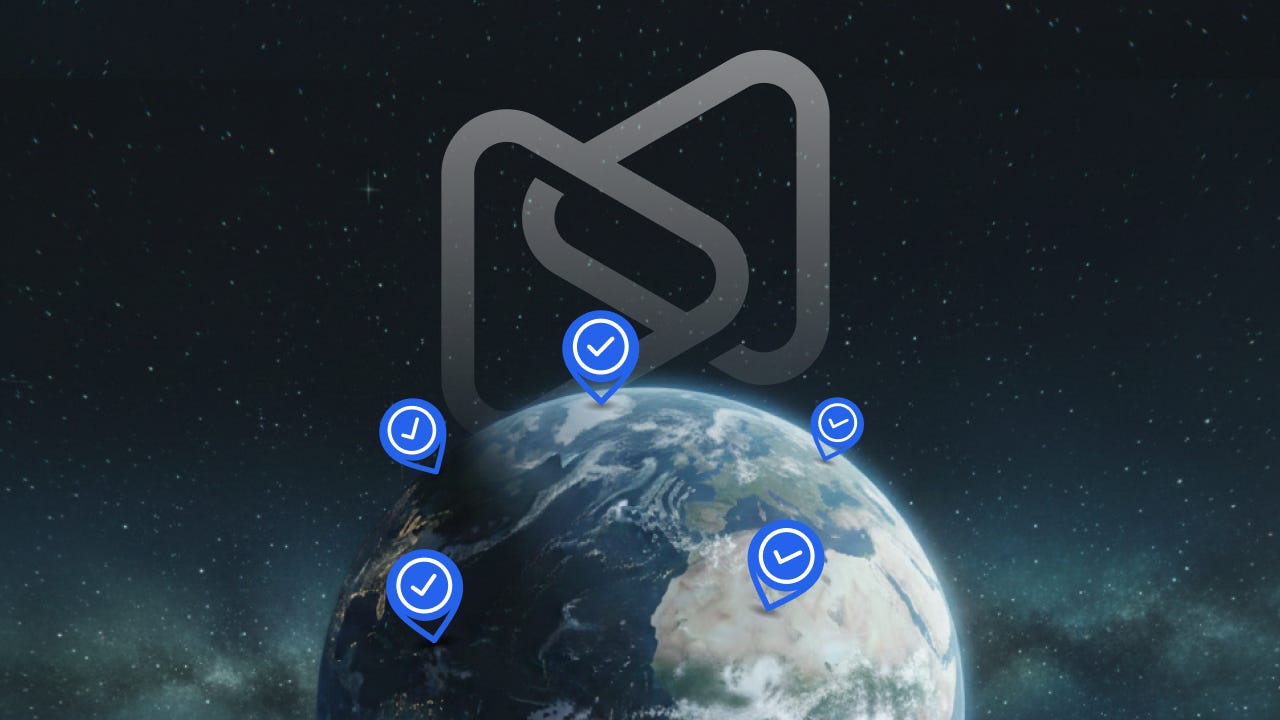 Die Erde mit dem Digistore24-Logo im Hintergrund und Häkchen-Icons