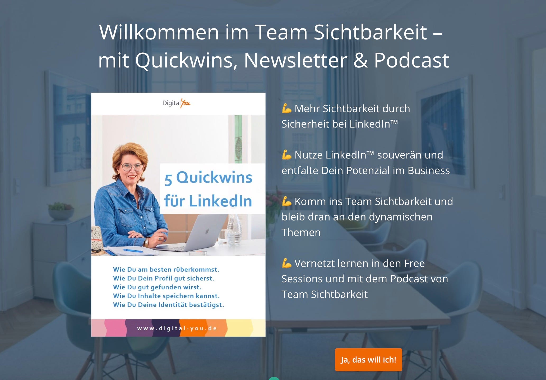 LinkedIn Coaching, LinkedIn Training, LinkedIn Quickwin