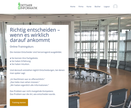 homepage michael dettmer