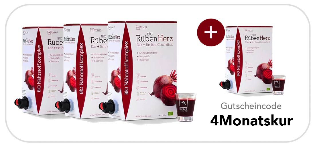 RübenHerz, rotebeete, Kreislauf, Vitalität, fitrabbit,