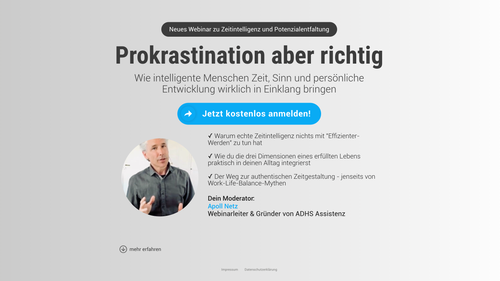 ADHS Psychoedukation