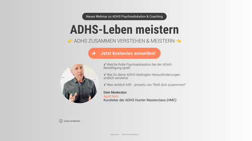 ADHS Psychoedukation