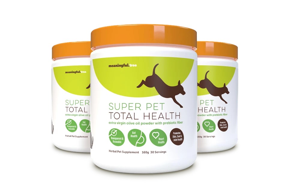 dog health supplement, natural dog wellness, vet-approved dog formula, dog joint and gut health, dog brain health supplement