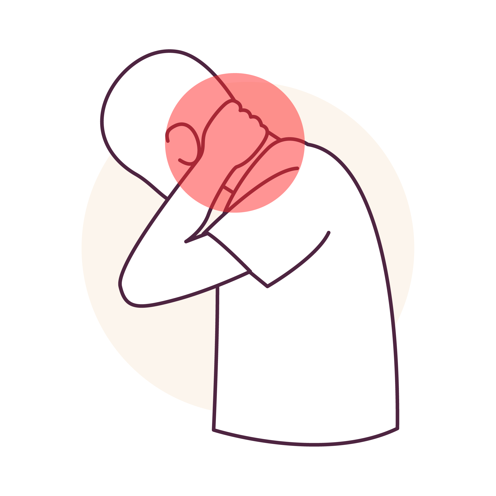 Nackenschmerzen und Verspannungen