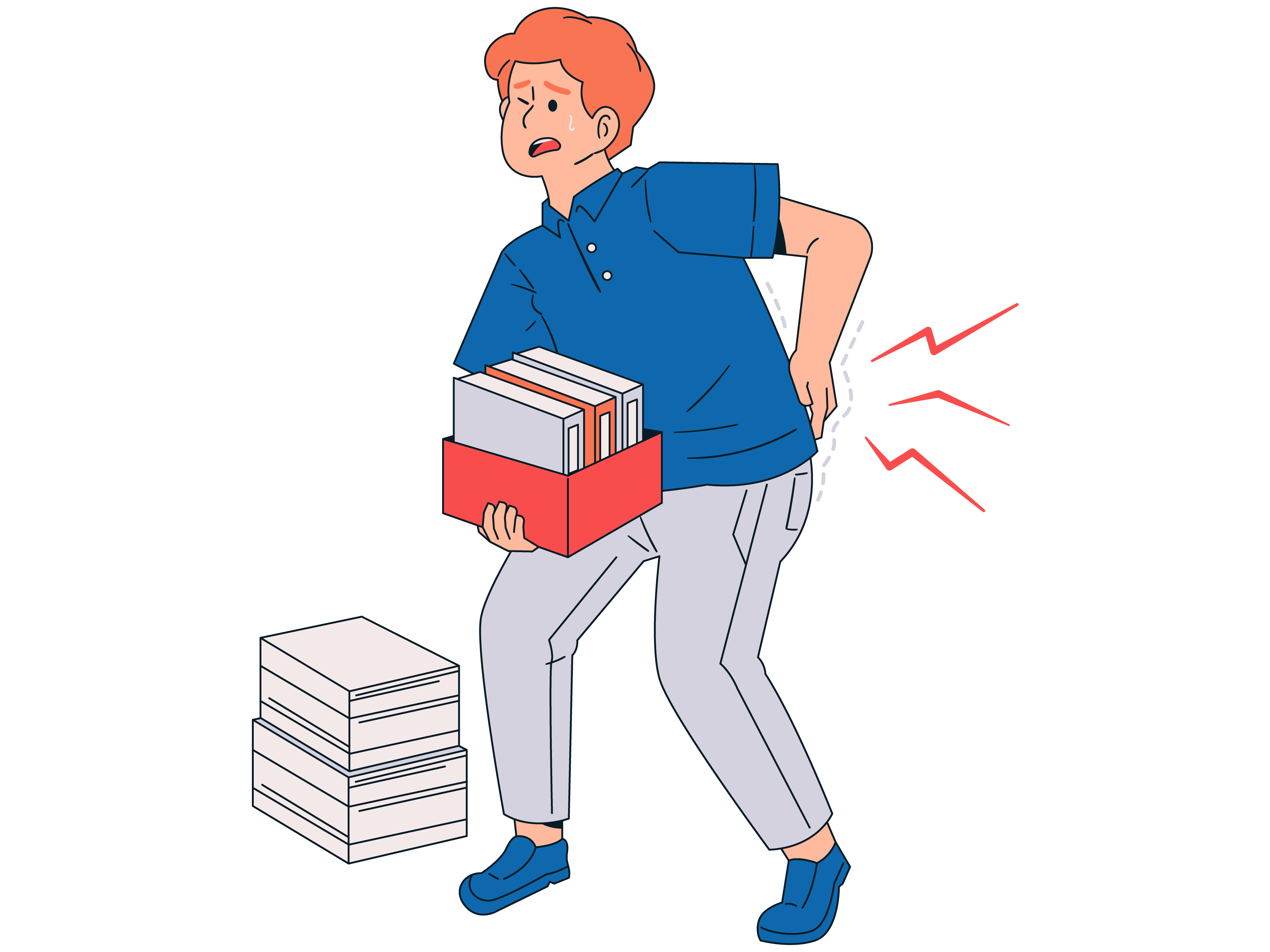 Rückenschmerzen (besonders im unteren Rücken)