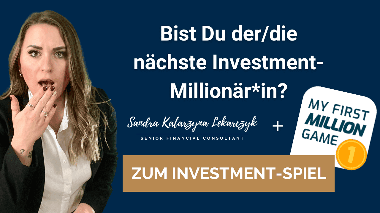 Aktueller Blogartikel: Wissen, Inspiration und Motivation rund um Geld und Finanzthemen. Das Bild zeigt ein Smartphone, auf dessen Display ein Beitrag mit dem Titel 'Wenn Altersvorsorge ein Spiel wäre: In 5 Leveln zum Ziel!' angezeigt wird, der die Finanzplanung als Spiel visualisiert, um den Weg zu einem sorgenfreien Ruhestand spielerisch zu erklären.