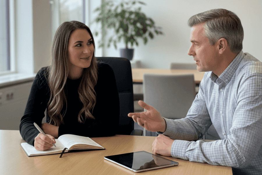 Kollegiale Zusammenarbeit in der Finanzberatung und Finanzplanung – fachlicher Austausch, Spezialisierung und gemeinsame Expertise für optimale Beratungsergebnisse und langfristige Kundenzufriedenheit.